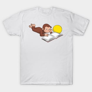 Curious George Reading T-Shirt